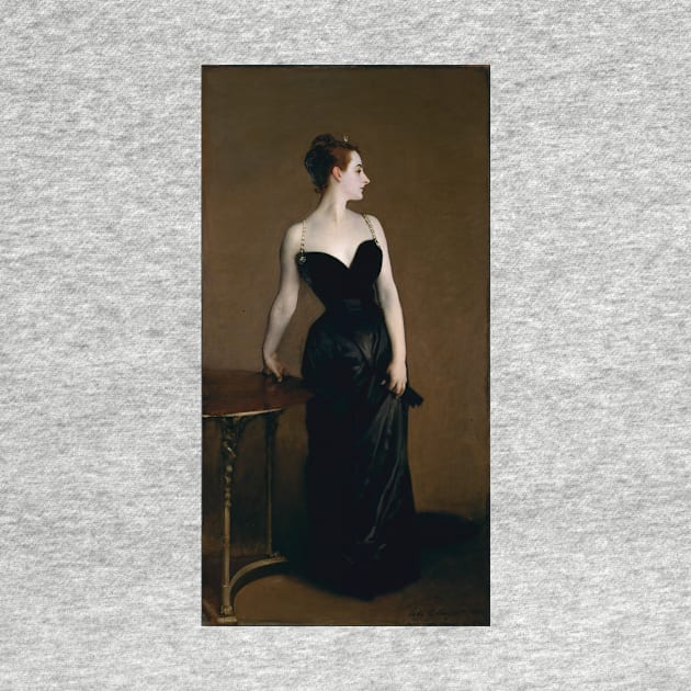 Portrait of Madame X by John Singer Sargent by MasterpieceCafe